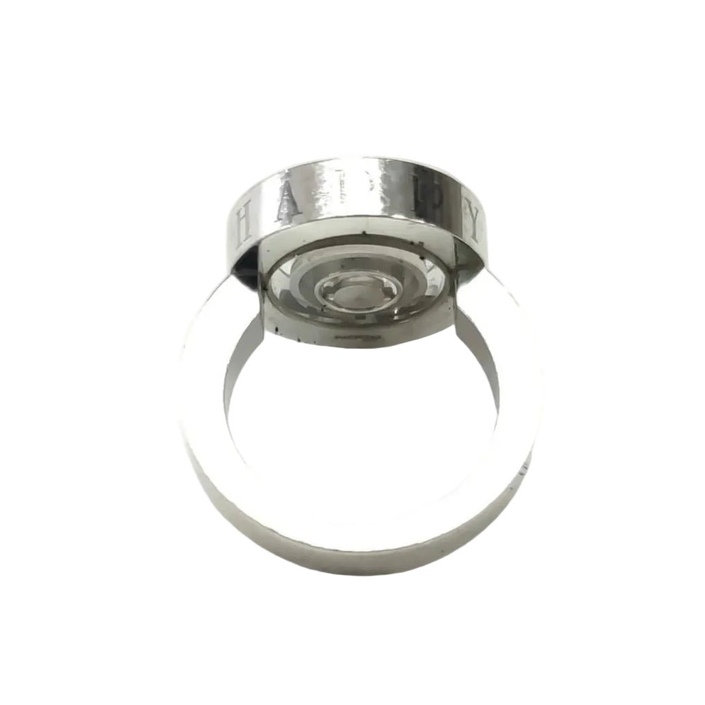 Bague Solitaire CHOPARD "Happy Spirit" en or blanc et diamant - Castafiore