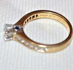 Bague solitaire de la maison Birks CANADA - Castafiore