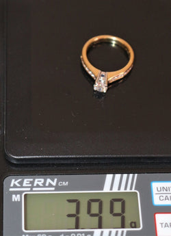 Bague solitaire de la maison Birks CANADA - Castafiore