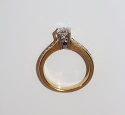 Bague solitaire de la maison Birks CANADA - Castafiore