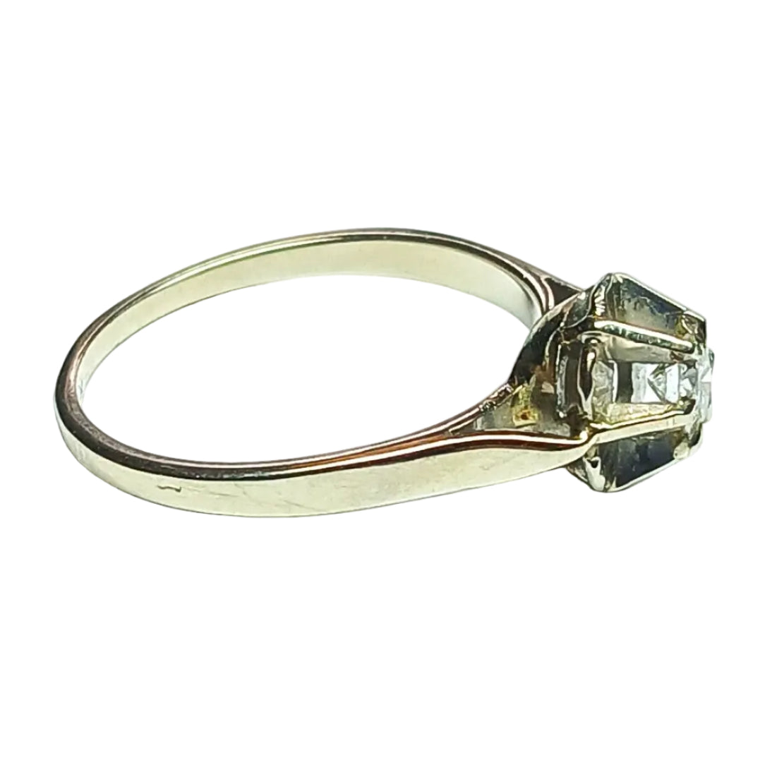 Bague solitaire diamant 0,17 carats - Castafiore