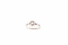 Bague solitaire diamant en platine - Castafiore