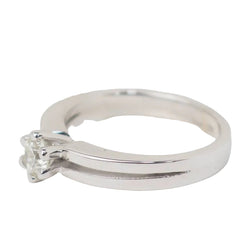 Bague Solitaire en or blanc et diamant 0.45ct - Castafiore