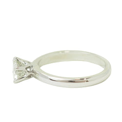 Bague Solitaire en or blanc et diamant - Castafiore