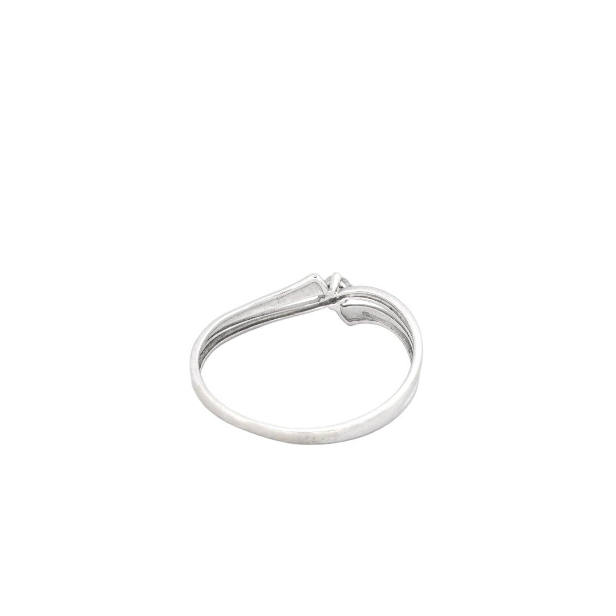 Bague Solitaire en or blanc et diamant - Castafiore