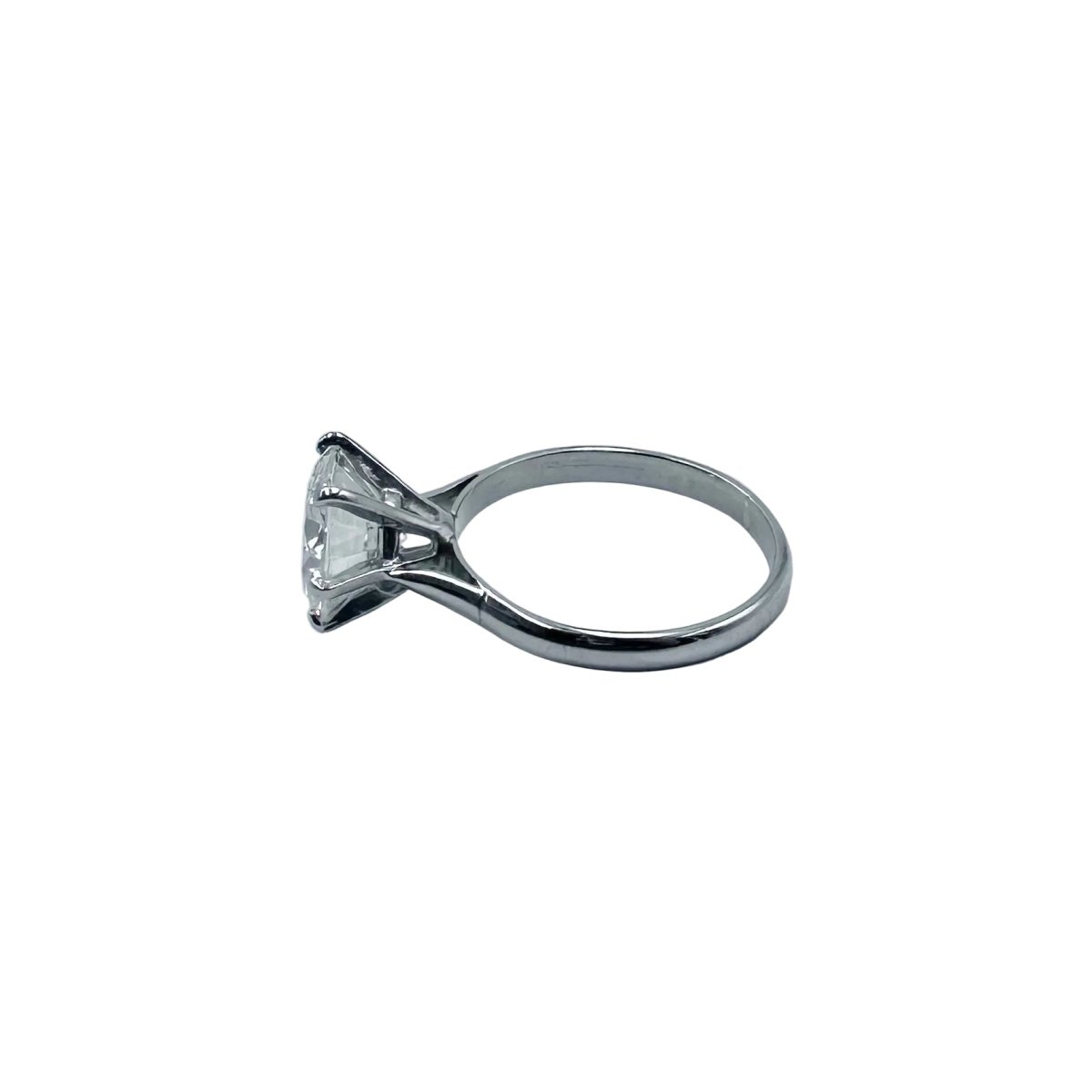 Bague Solitaire en or blanc et diamant - Castafiore