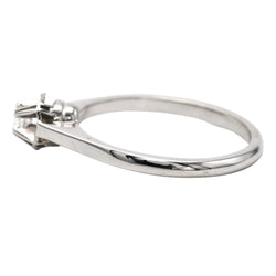 Bague Solitaire en or blanc et diamant - Castafiore