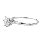 Bague Solitaire en or blanc et diamant - Castafiore