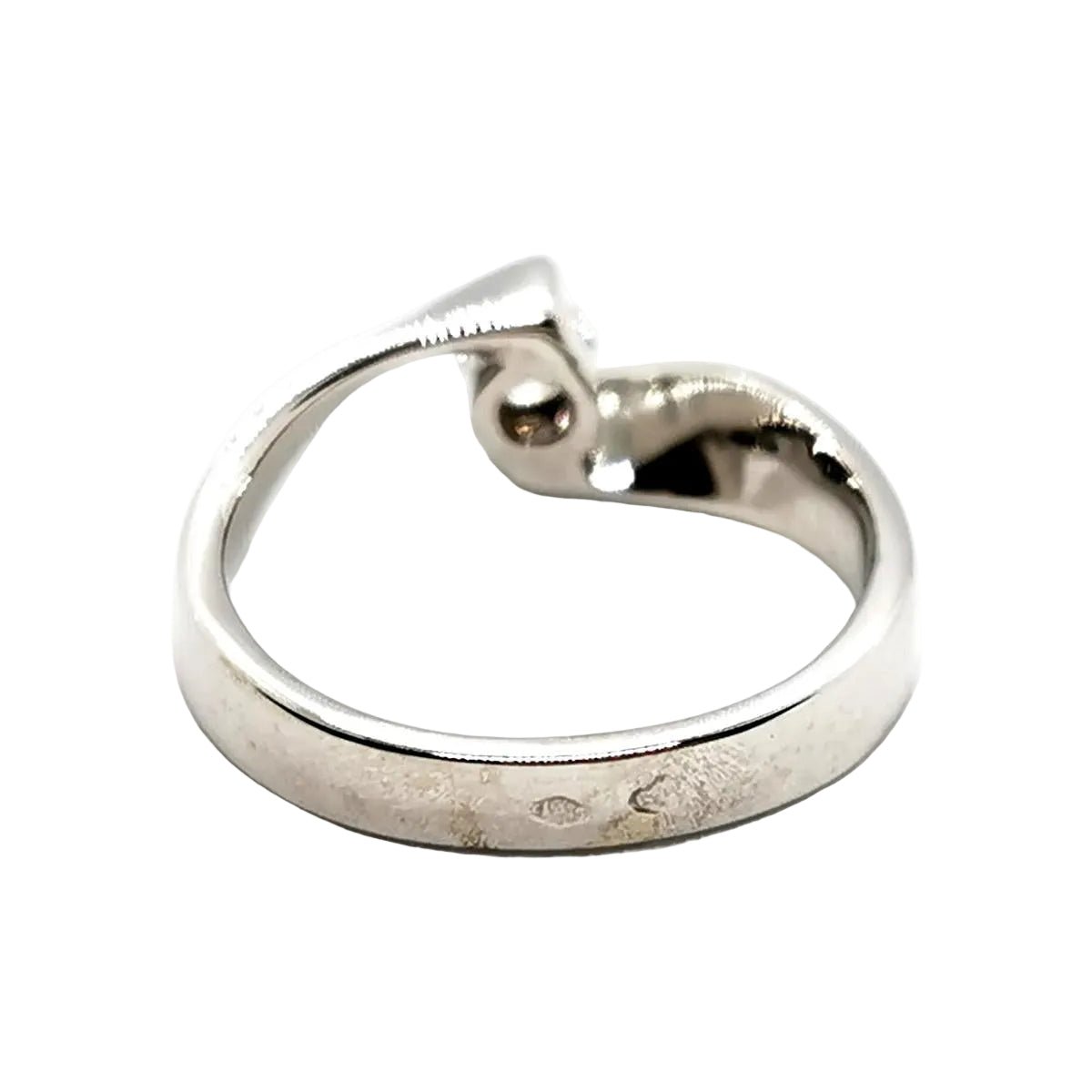 Bague Solitaire en or blanc et diamant - Castafiore