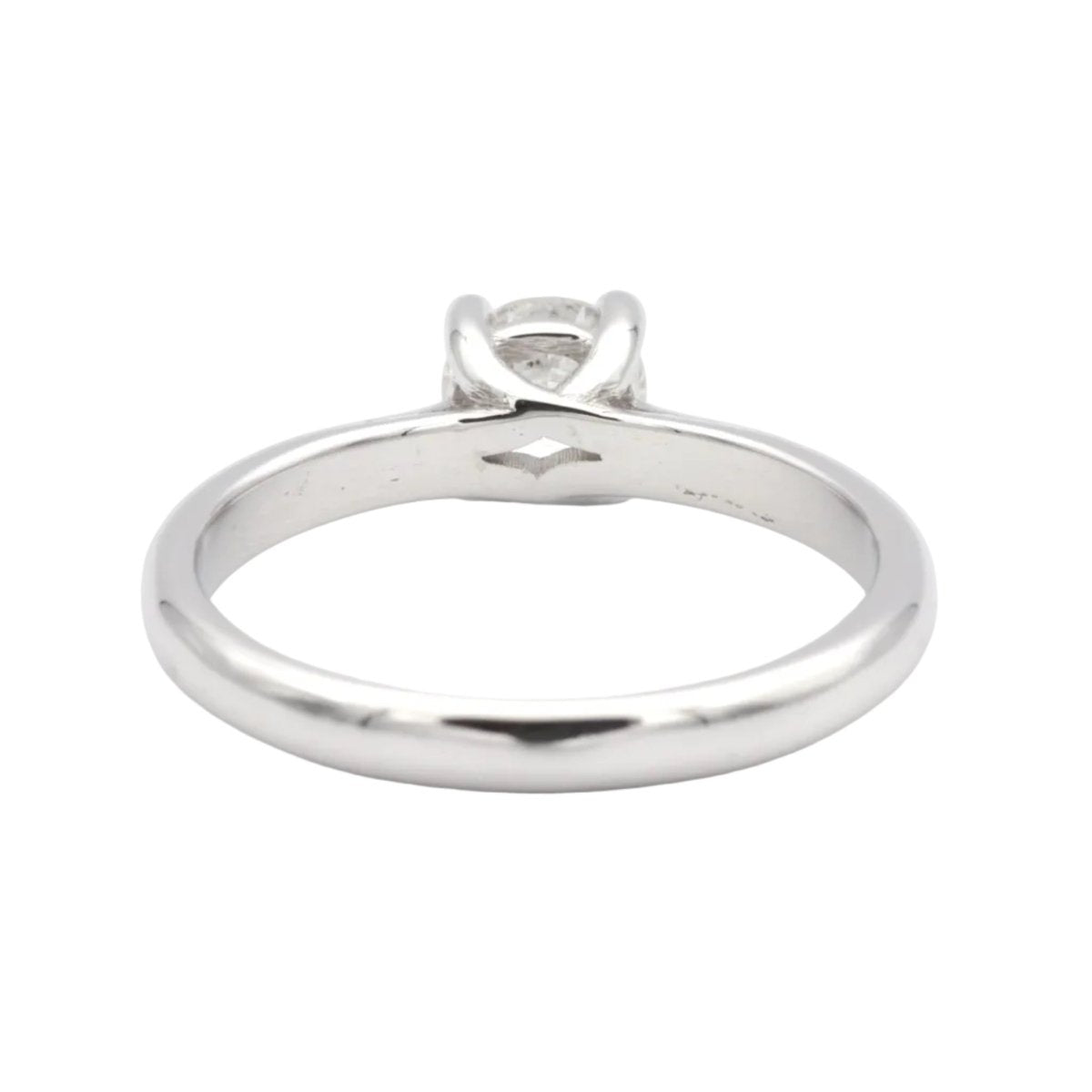 Bague Solitaire en or blanc et diamant - Castafiore