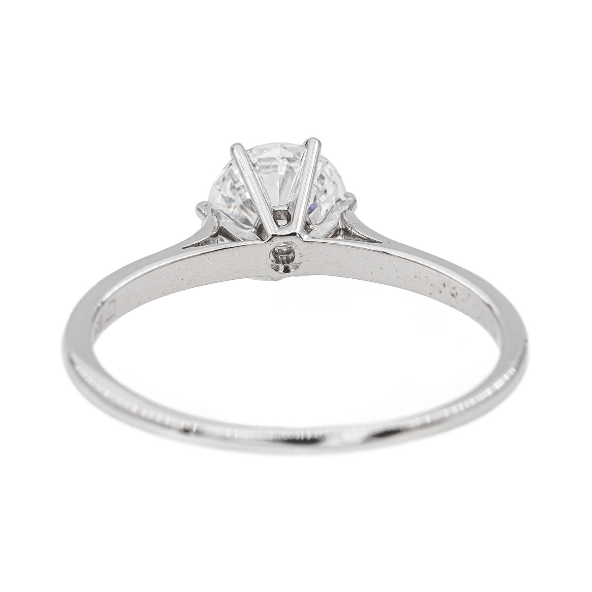 Bague Solitaire en or blanc et diamant - Castafiore