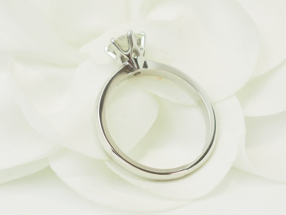 Bague Solitaire en or blanc et diamant - Castafiore