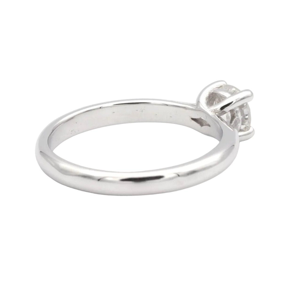 Bague Solitaire en or blanc et diamant - Castafiore