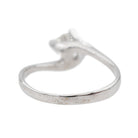 Bague Solitaire en or blanc et diamant - Castafiore