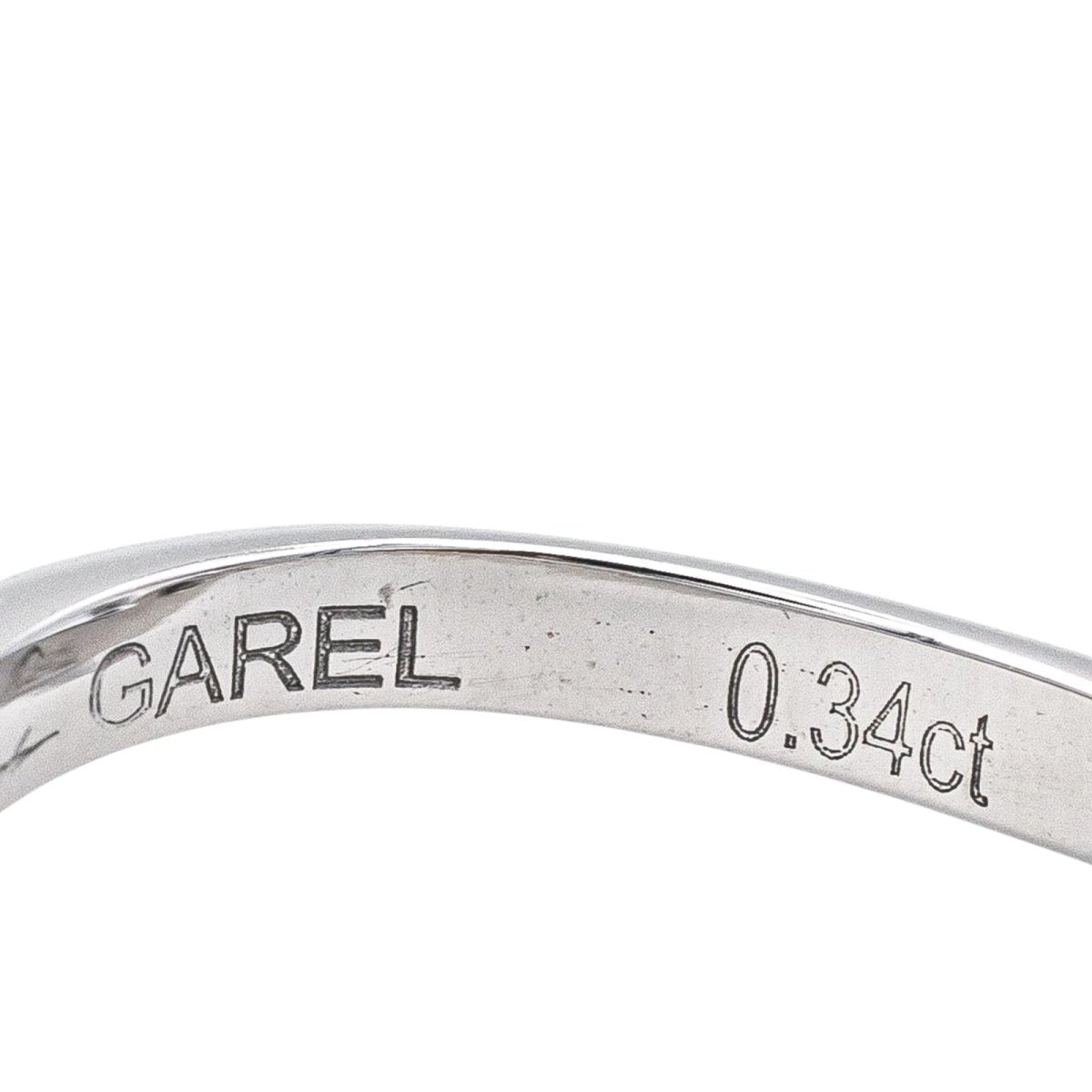 Bague Solitaire en or blanc et diamant - Castafiore