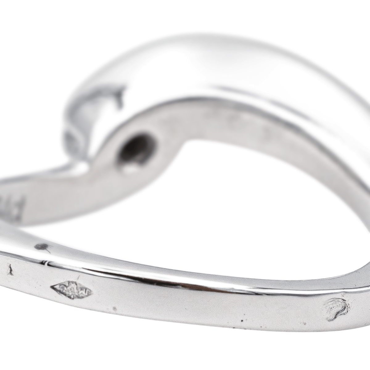 Bague Solitaire en or blanc et diamant - Castafiore