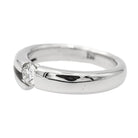 Bague Solitaire en or blanc et diamant - Castafiore