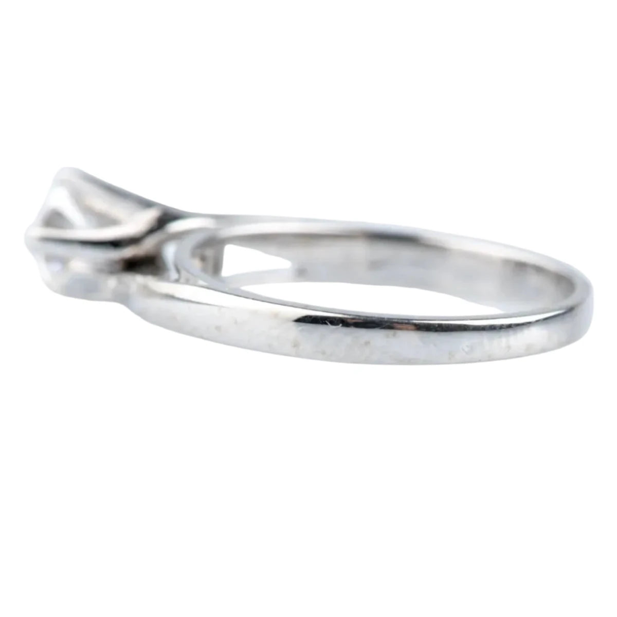 Bague Solitaire en or blanc et diamant - Castafiore