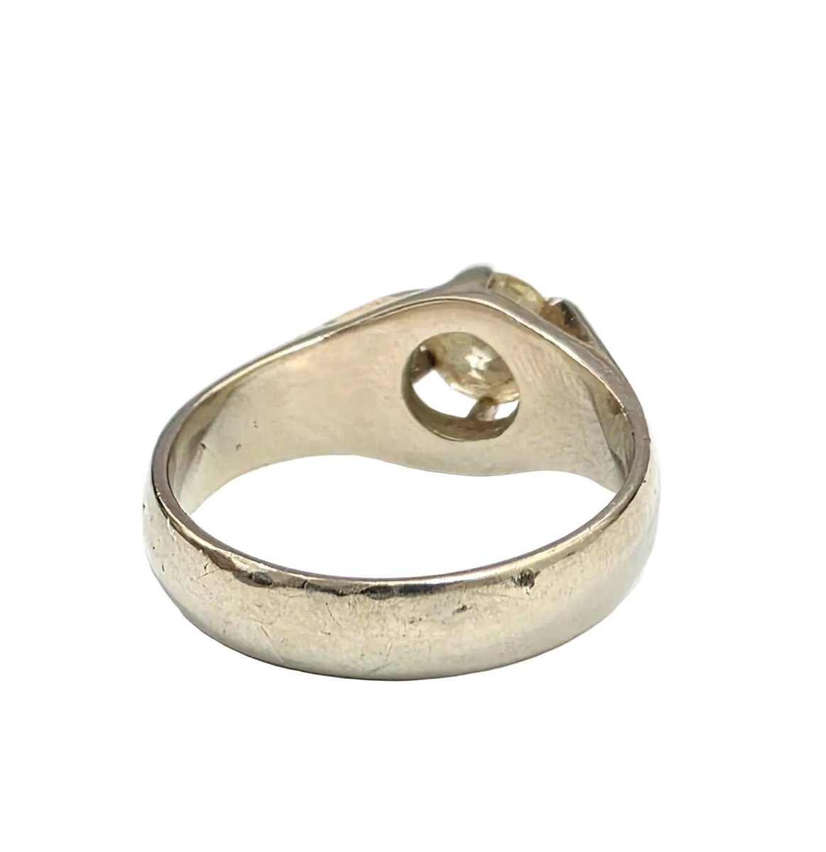 Bague Solitaire en or blanc et diamant - Castafiore