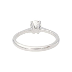 Bague Solitaire en or blanc et diamant - Castafiore