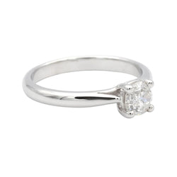 Bague Solitaire en or blanc et diamant - Castafiore