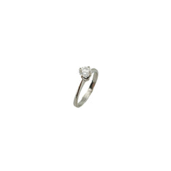 Bague Solitaire en or blanc et diamant - Castafiore
