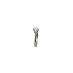 Bague Solitaire en or blanc et diamant - Castafiore