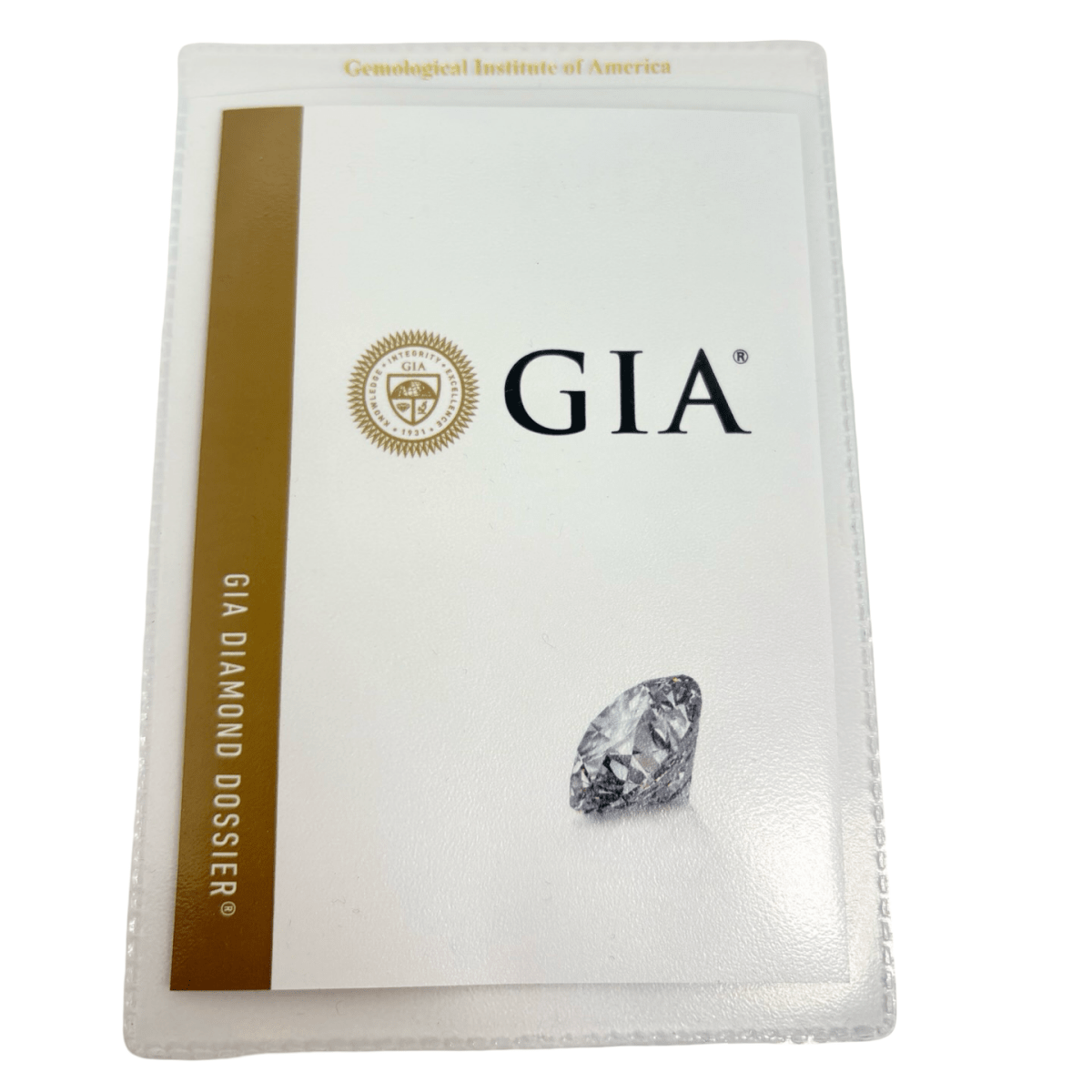 Bague Solitaire en or blanc et diamants - Castafiore