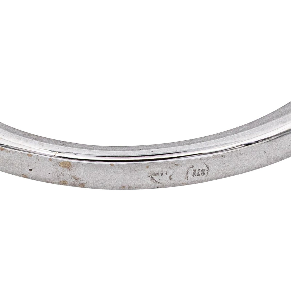 Bague Solitaire en or blanc et diamants - Castafiore