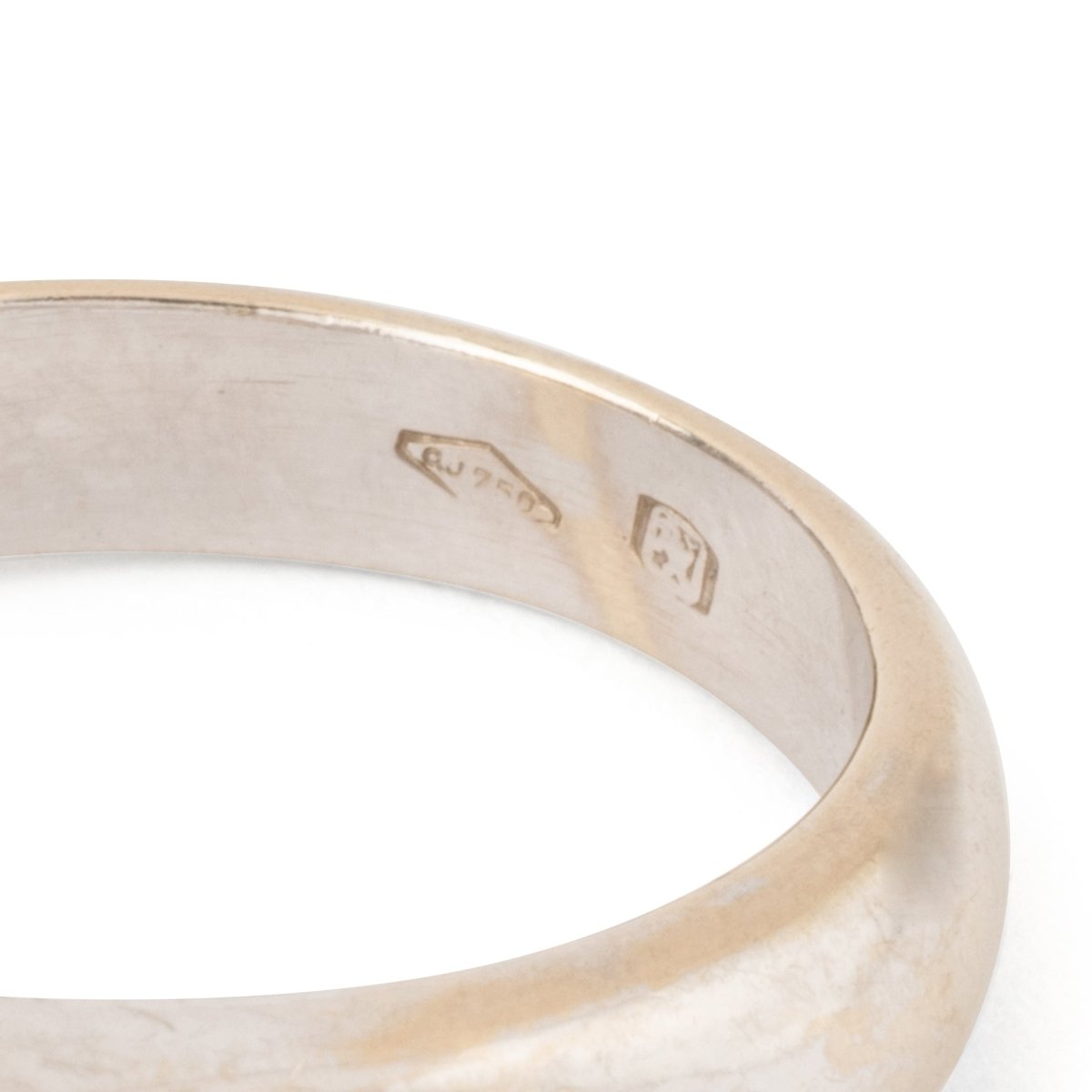 Bague Solitaire en or blanc et diamants - Castafiore