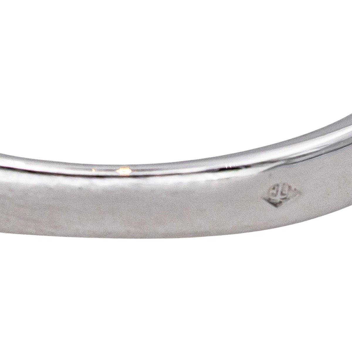 Bague Solitaire en or blanc et diamants - Castafiore