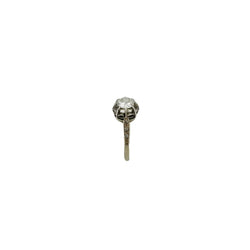 Bague Solitaire en or blanc et diamants - Castafiore