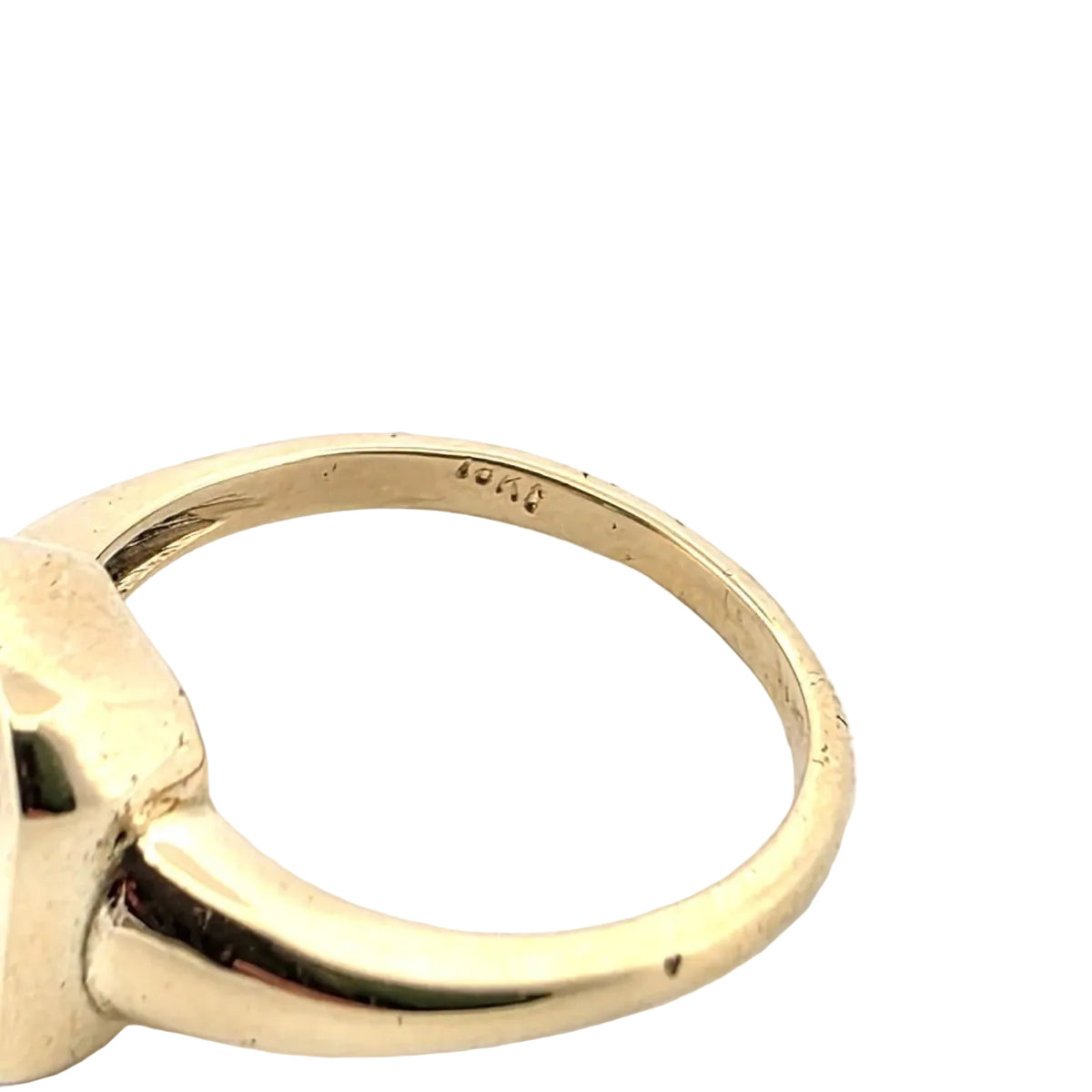 Bague Solitaire en or jaune et émeraude - Castafiore