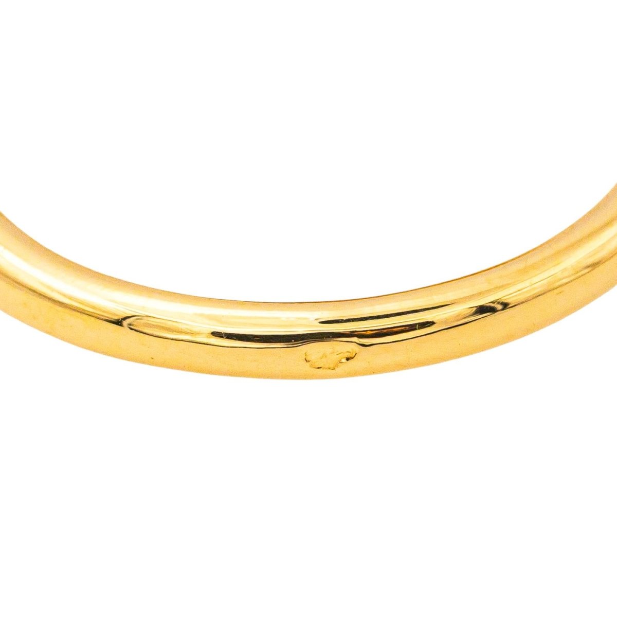 Bague Solitaire en or jaune et péridot - Castafiore