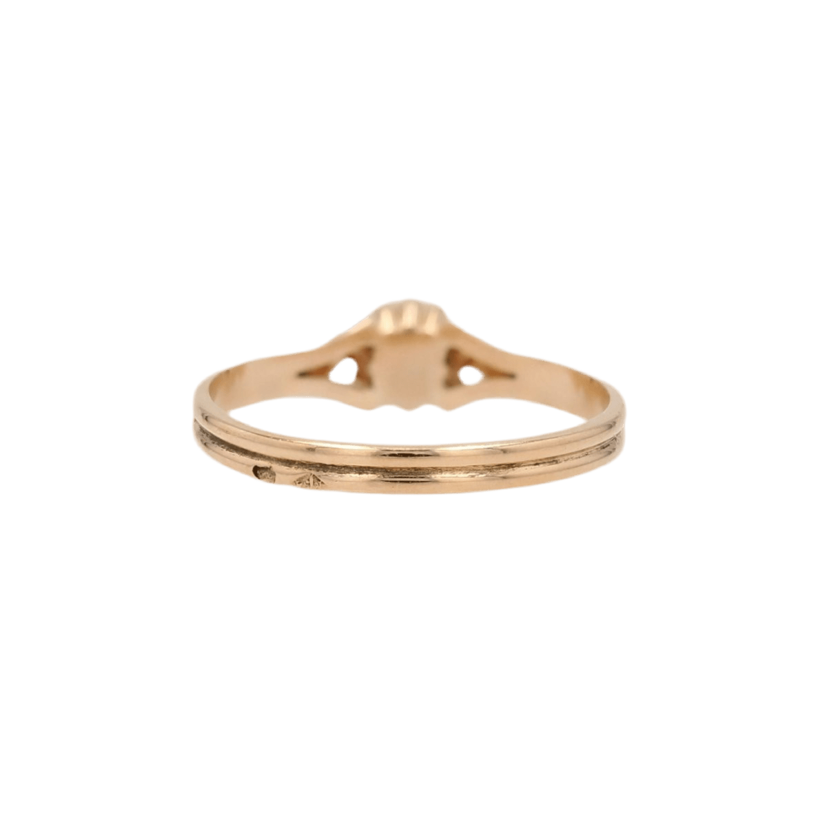 Bague Solitaire en or jaune et perle - Castafiore