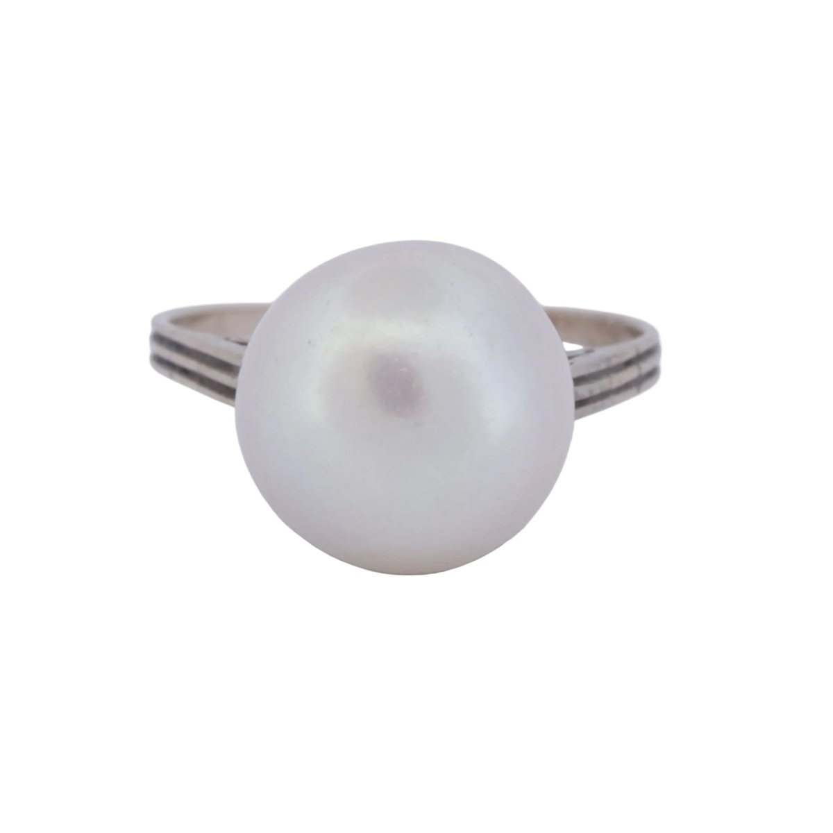 Bague Solitaire en or jaune et perle - Castafiore