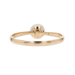 Bague Solitaire en or jaune et perle - Castafiore