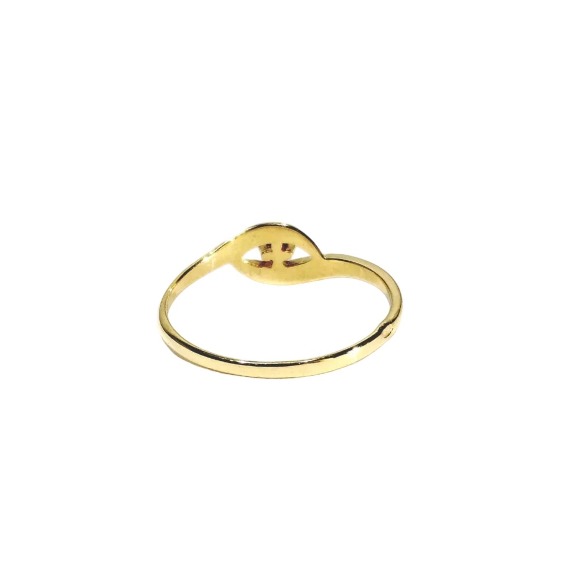 Bague Solitaire en or jaune et rubis - Castafiore