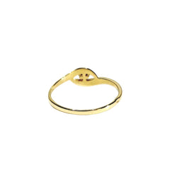 Bague Solitaire en or jaune et rubis - Castafiore