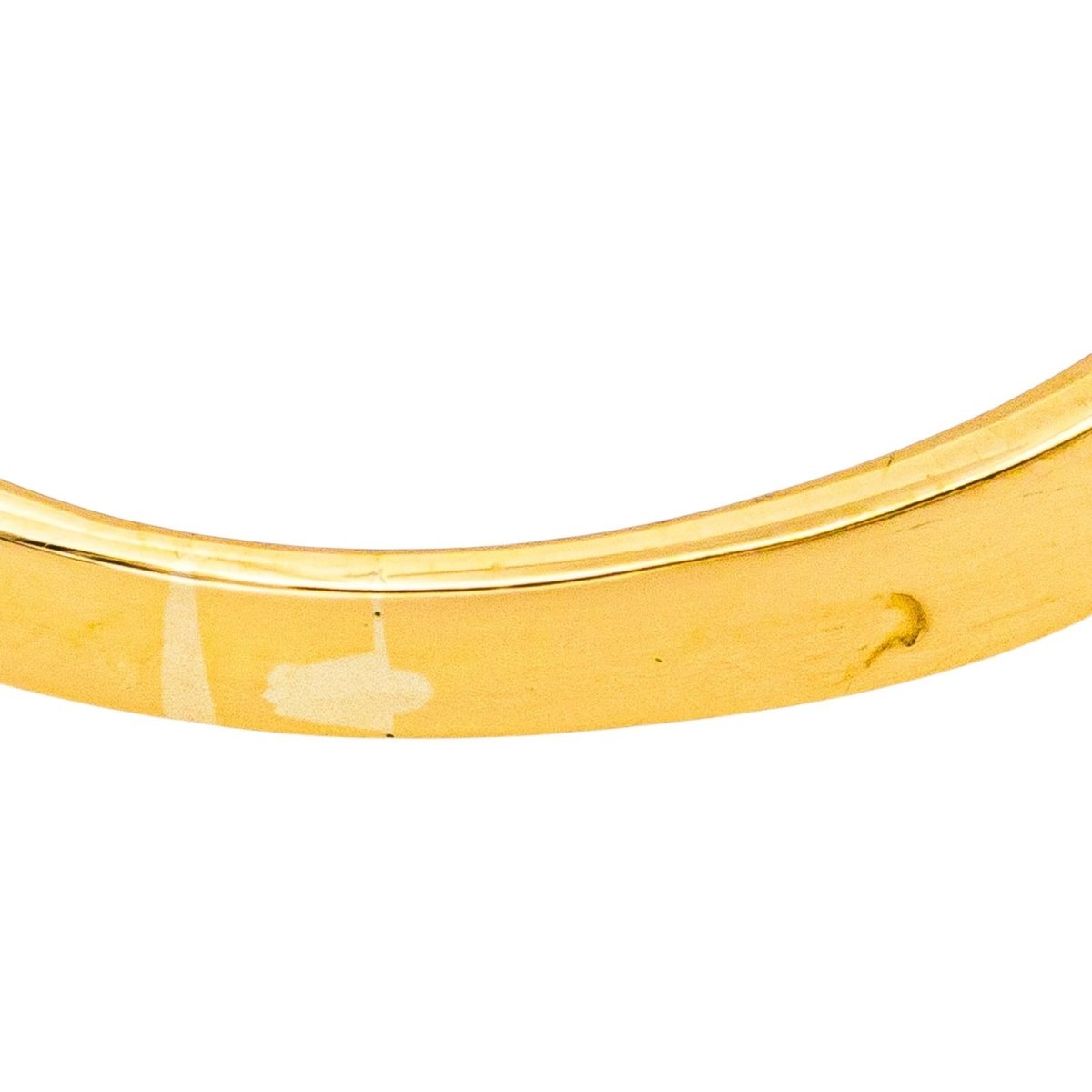 Bague Solitaire en or jaune et saphir - Castafiore