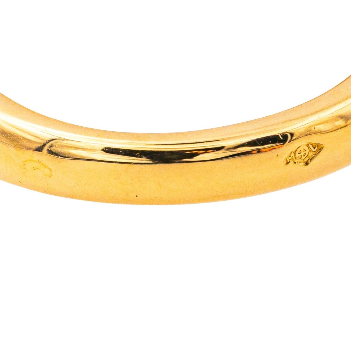 Bague Solitaire en or jaune et tourmaline - Castafiore