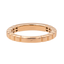 Bague Solitaire en or rose et diamants - Castafiore