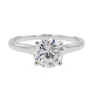 Bague Solitaire en platine et diamant - Castafiore