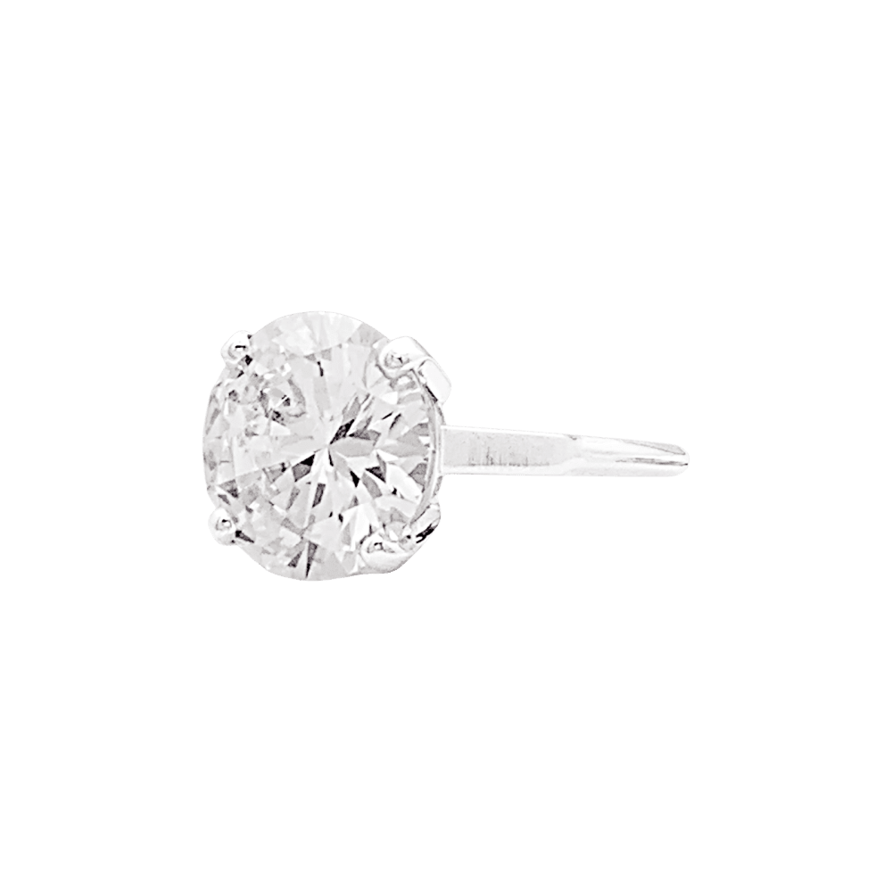 Bague Solitaire en platine et diamant - Castafiore