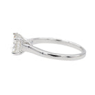 Bague Solitaire en platine et diamant - Castafiore