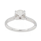 Bague Solitaire en platine et diamant - Castafiore