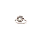 Bague Solitaire en platine et diamants - Castafiore