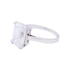 Bague Solitaire en platine, or blanc et diamant - Castafiore