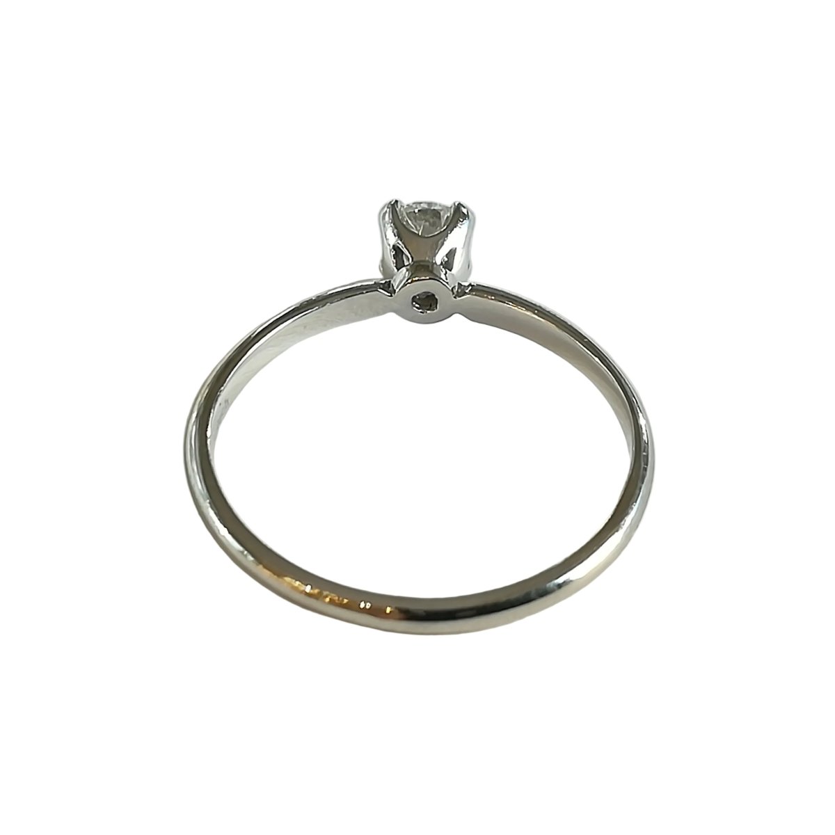 Bague Solitaire GUY BARUCH en or blanc et diamant - Castafiore