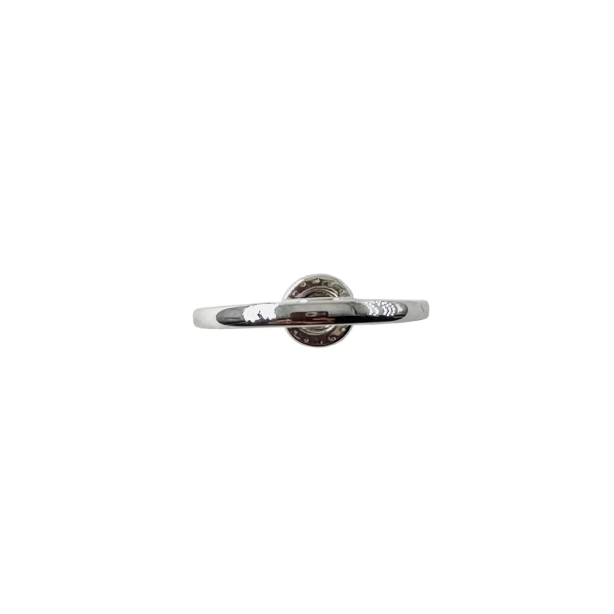 Bague Solitaire JULIETTE en or blanc et diamants - Castafiore